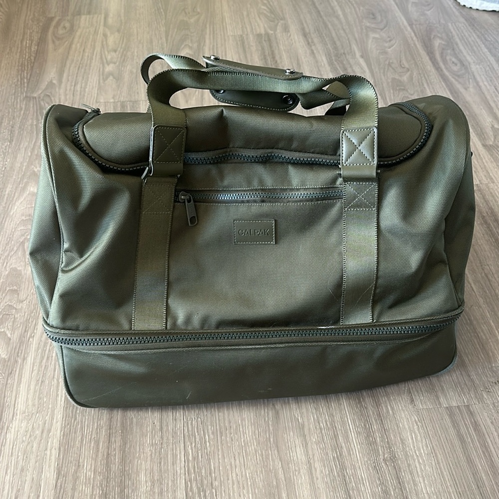 Calpak Olive Green Travel Bag